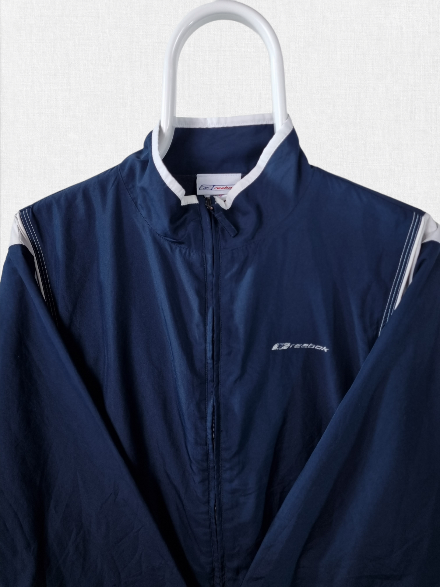 Reebok vintage zipper maat XL