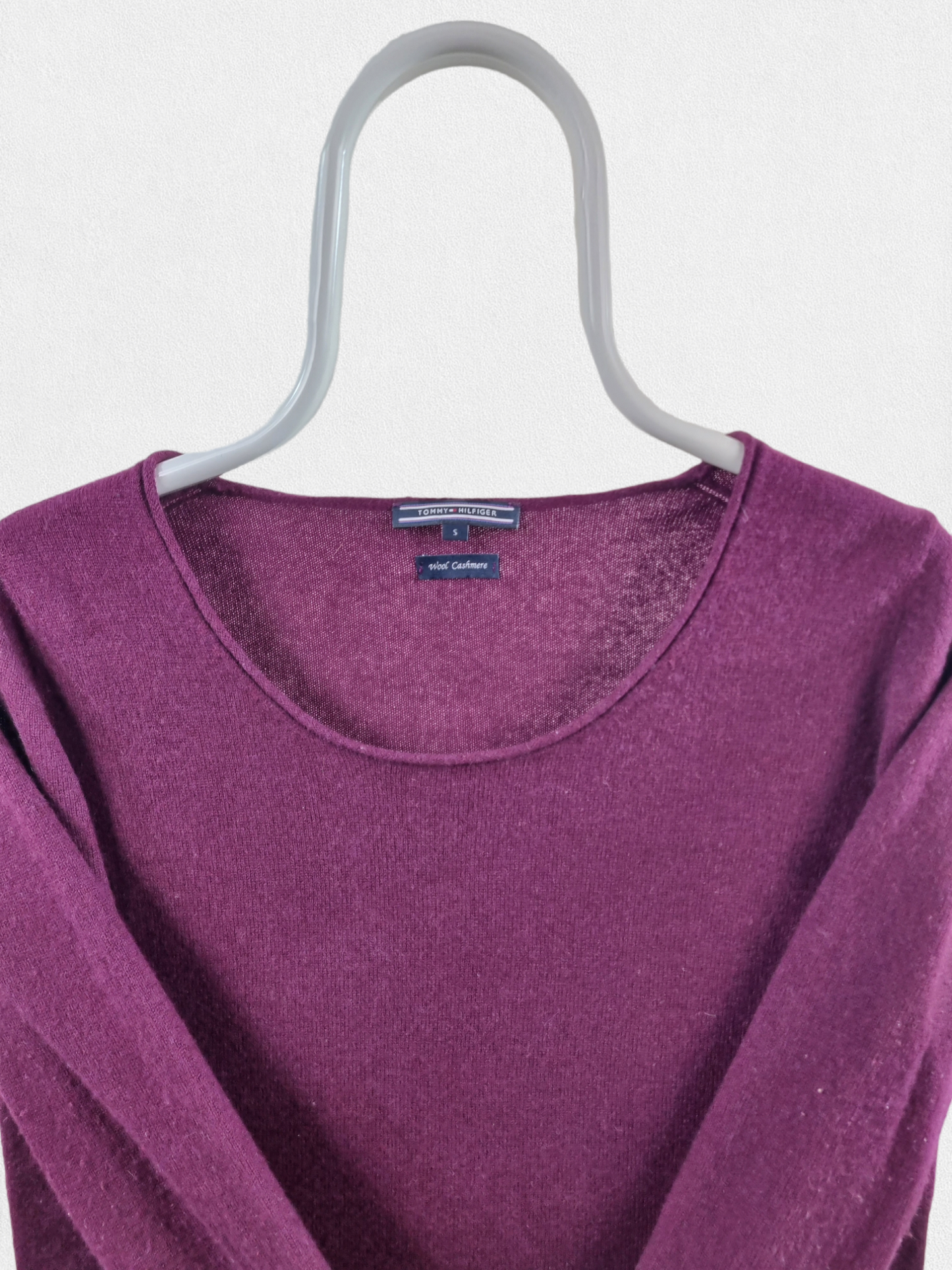 Tommy Hilfiger cashmere LW trui maat S