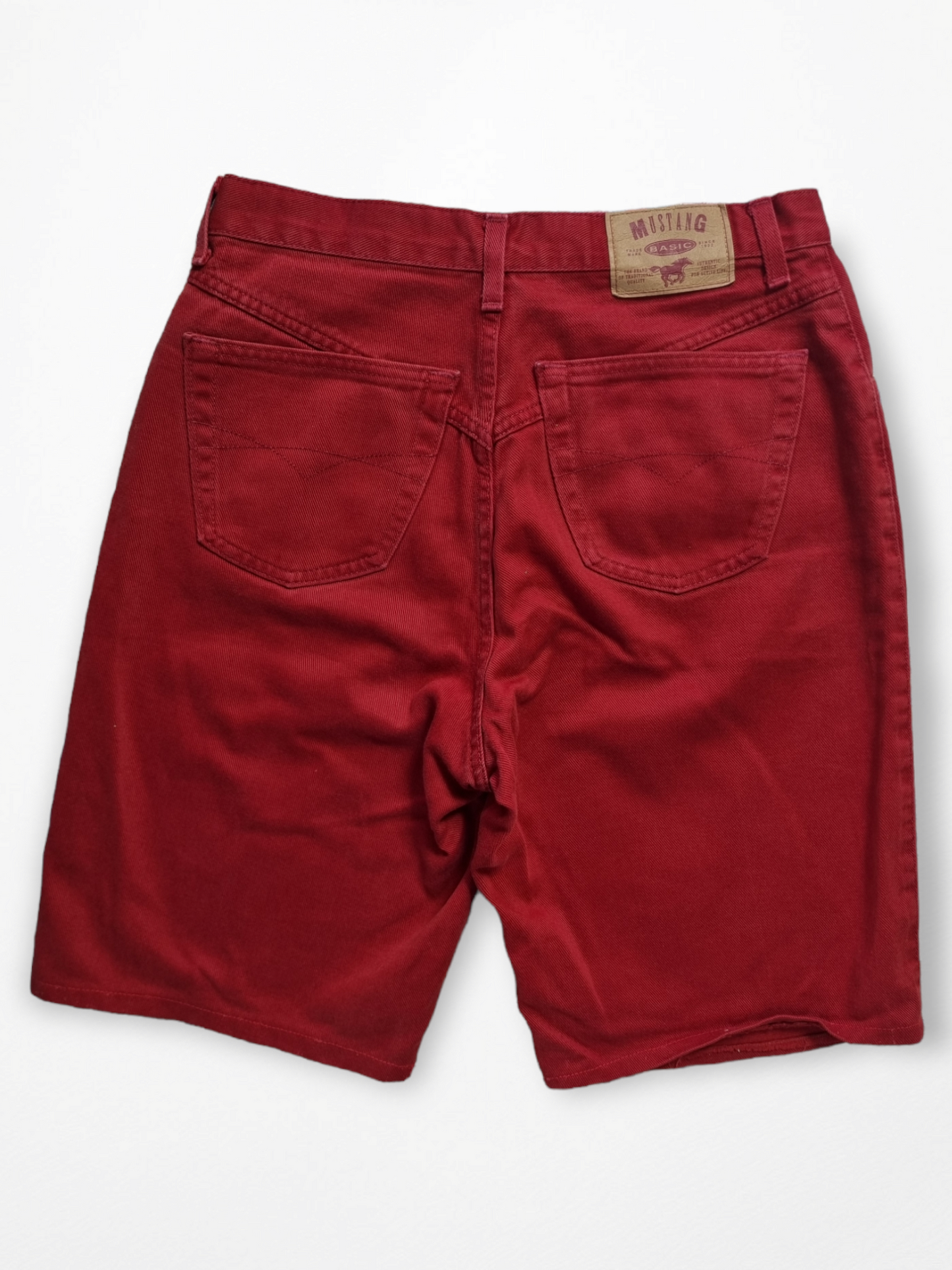 Vintage denim short maat 31