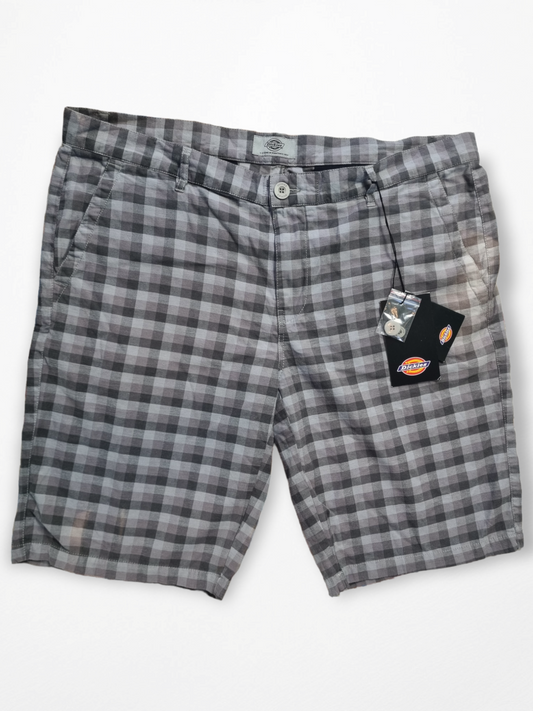 Dickies check print shorts maat 38