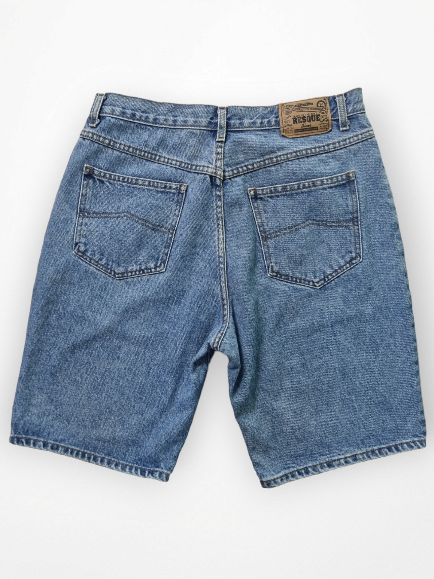 Vintage denim short maat 33