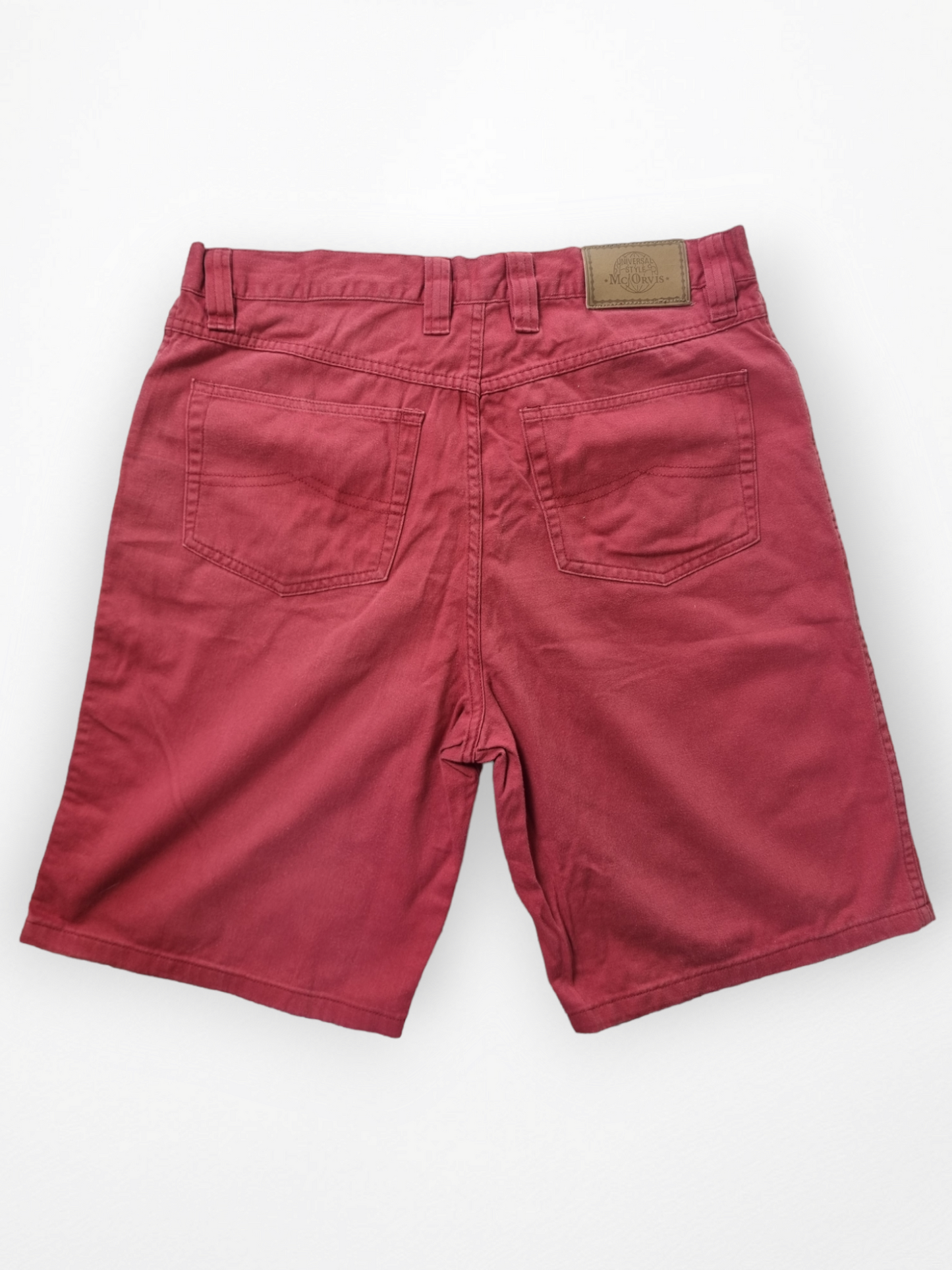 Vintage denim short maat 52