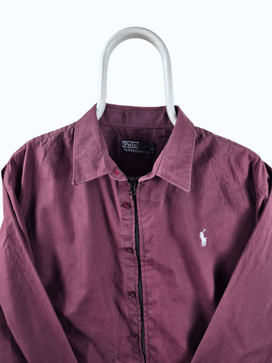 Ralph Lauren Chest Logo Rework Shirt Dames | Rood | Maat M