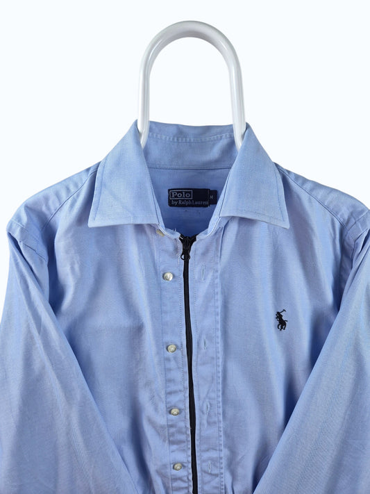 Ralph Lauren Chest Logo Rework Shirt Dames | Blauw | Maat S