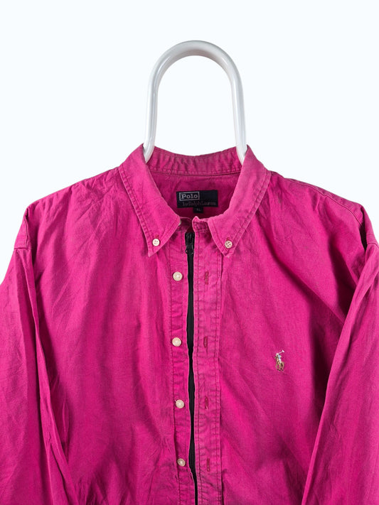 Ralph Lauren Chest Logo Rework Shirt Dames | Roze | Maat M