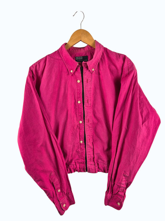 Ralph Lauren Chest Logo Rework Shirt Dames | Roze | Maat M