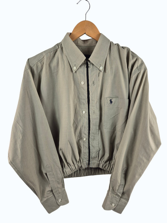 Ralph Lauren Chest Logo Rework Shirt Dames | Groen | Maat M