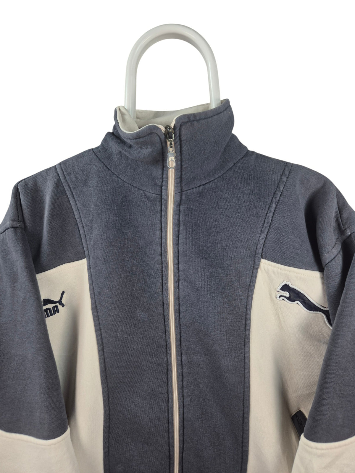 Puma 90s Zip Vest Dames | Grijs | Maat S
