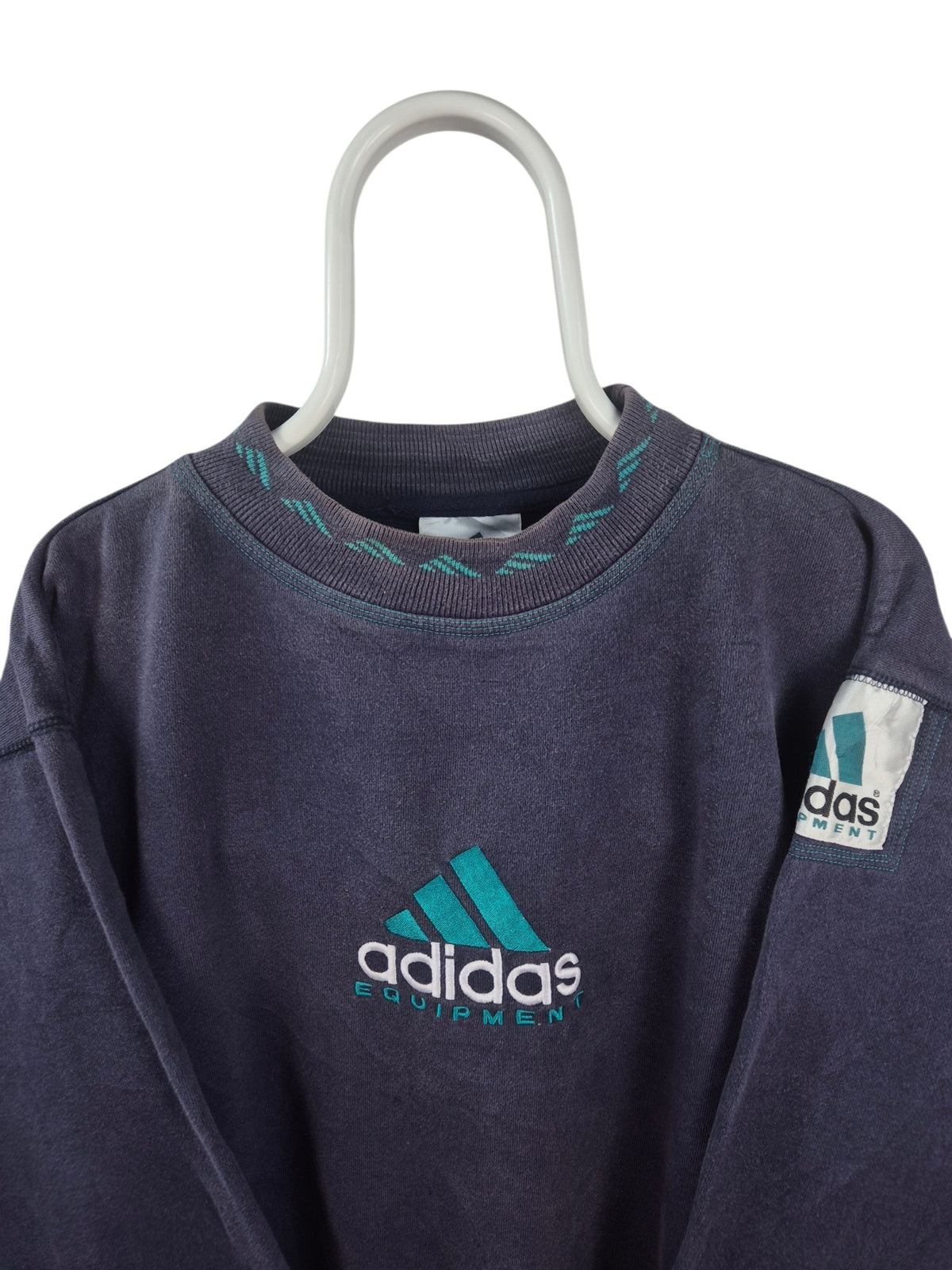 Adidas Equipment 90s Sweater Dames | Blauw | Maat M