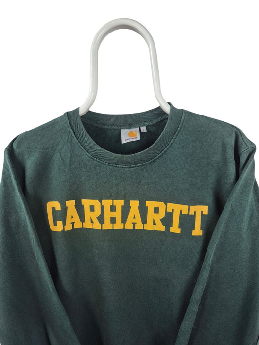 Carhartt Spell Out Sweater Heren | Groen | Maat S