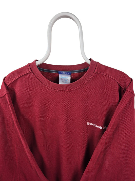 Reebok 90s Chest Logo Sweater Heren | Rood | Maat XXL