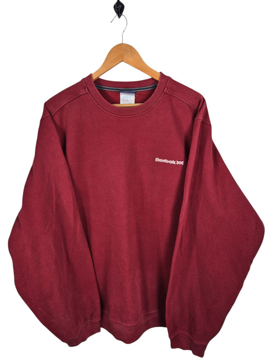 Reebok 90s Chest Logo Sweater Heren | Rood | Maat XXL