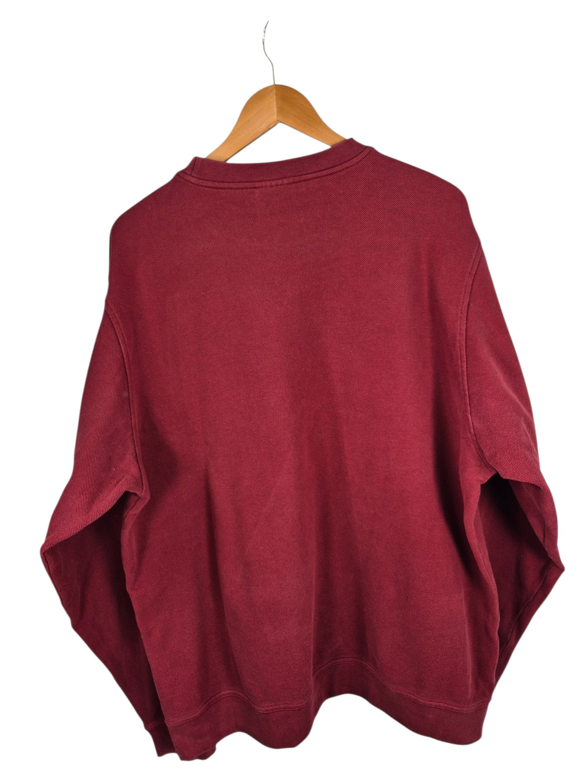 Reebok 90s Chest Logo Sweater Heren | Rood | Maat XXL