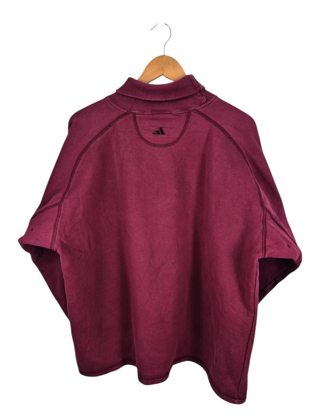 Adidas 80s Oversized Col Sweater Dames | Rood | Maat M