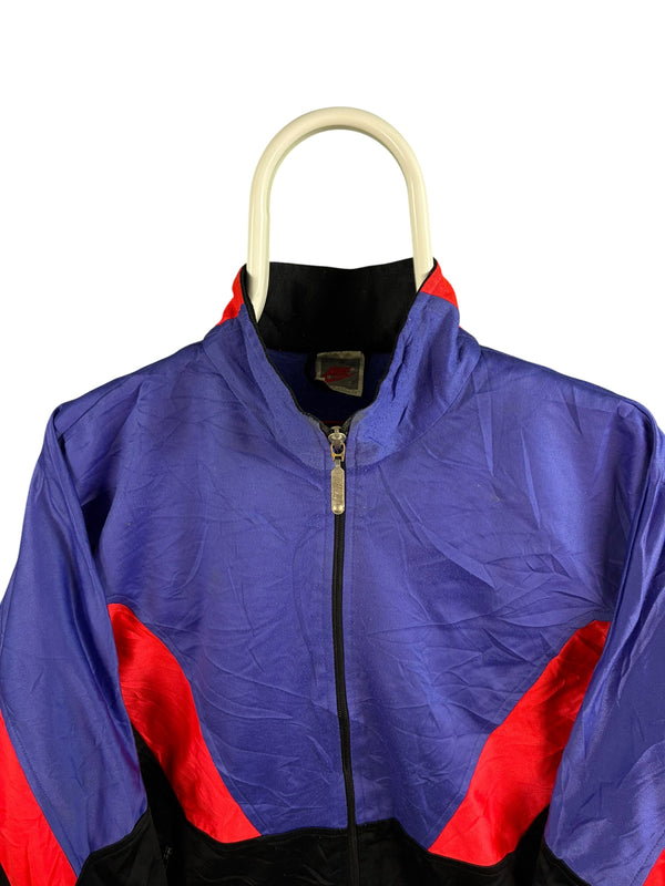 Vintage 90s Nike rare track jack maat S paars dames