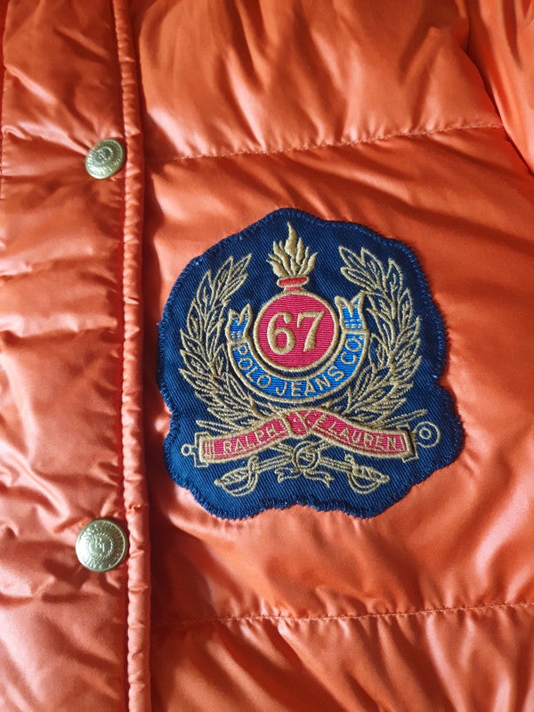 Vintage Ralph Lauren padded jas maat XS