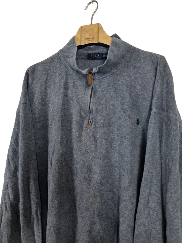 Vintage Ralph Lauren quarter zip sweater maat 4XL