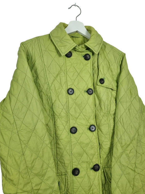 Vintage Barbour quilted jas maat L