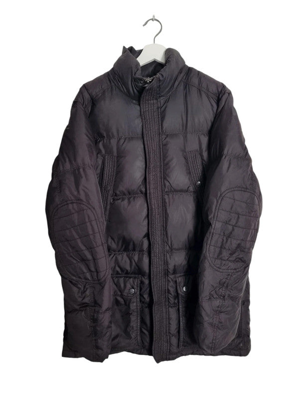 Vintage Tommy Hilfiger padded lange jas maat L