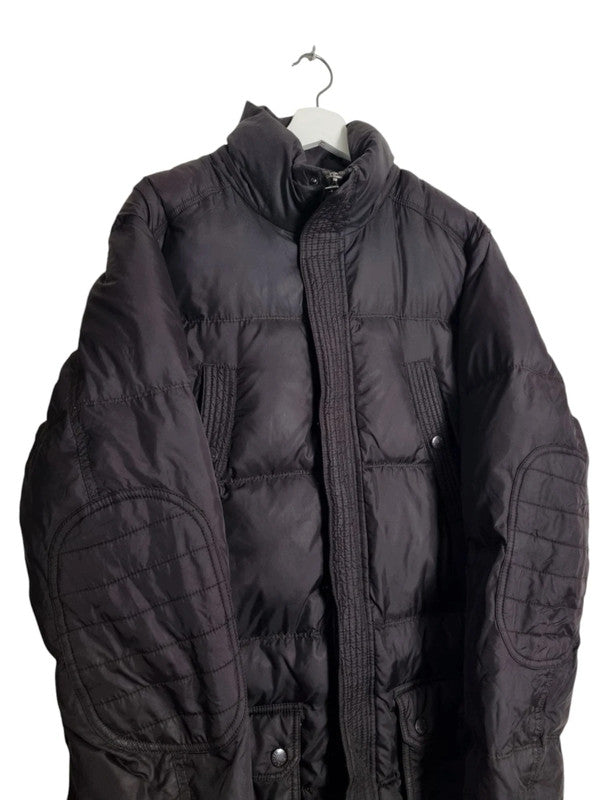 Vintage Tommy Hilfiger padded lange jas maat L