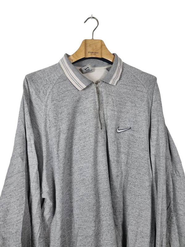 Vintage 90s Nike polo sweater maat XL
