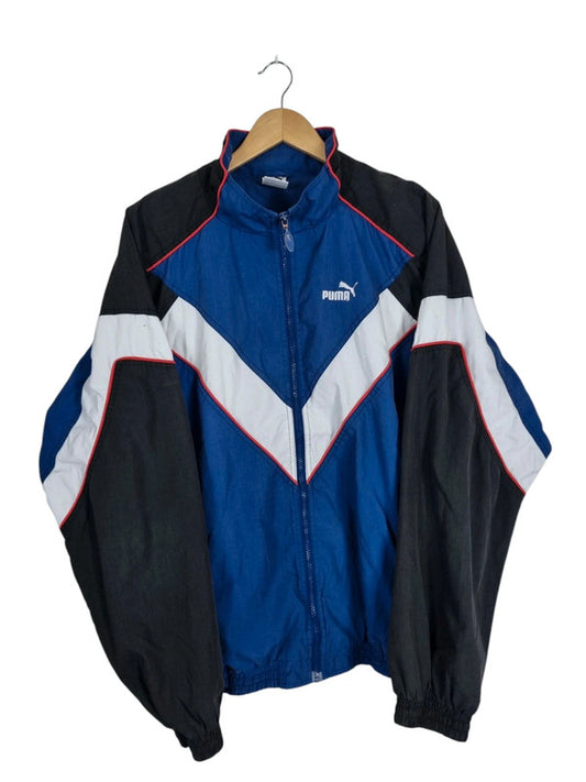 Vintage Puma 90s track jacket maat XXL