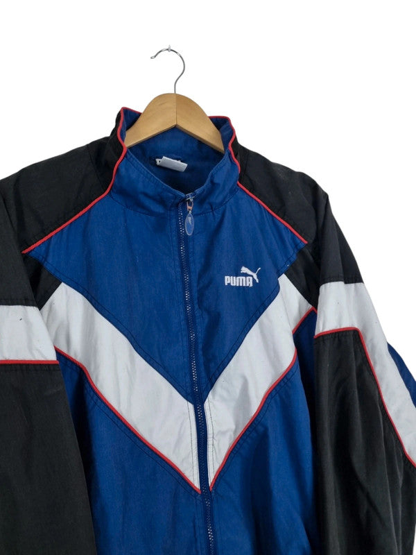 Vintage Puma 90s track jacket maat XXL
