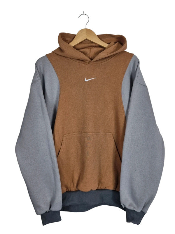 Vintage Nike center swoosh hoodie maat L