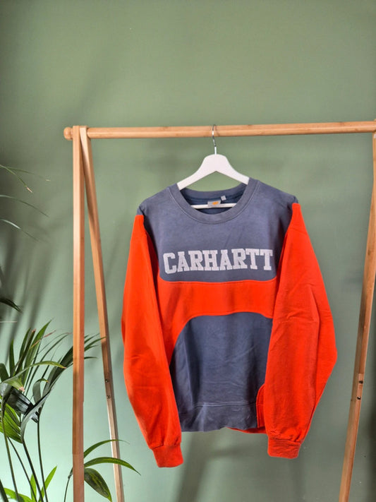 Vintage Carhartt rework sweatshirt maat L