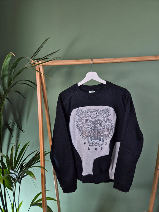 Vintage Kenzo rework sweatshirt maat M