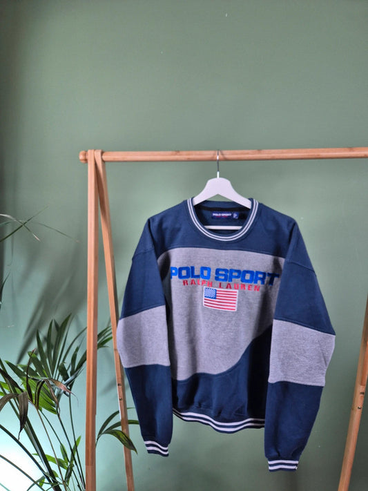 Vintage Ralph Lauren Rework sweatshirt maat M