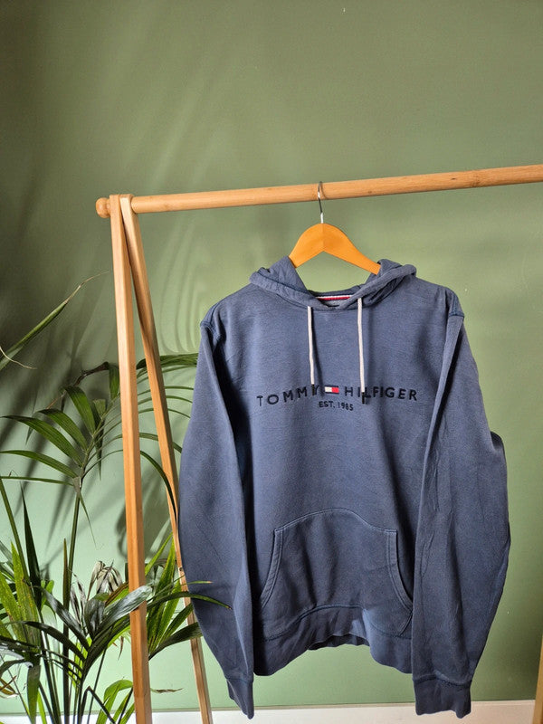 Vintage Tommy Hilfiger hoodie maat XL