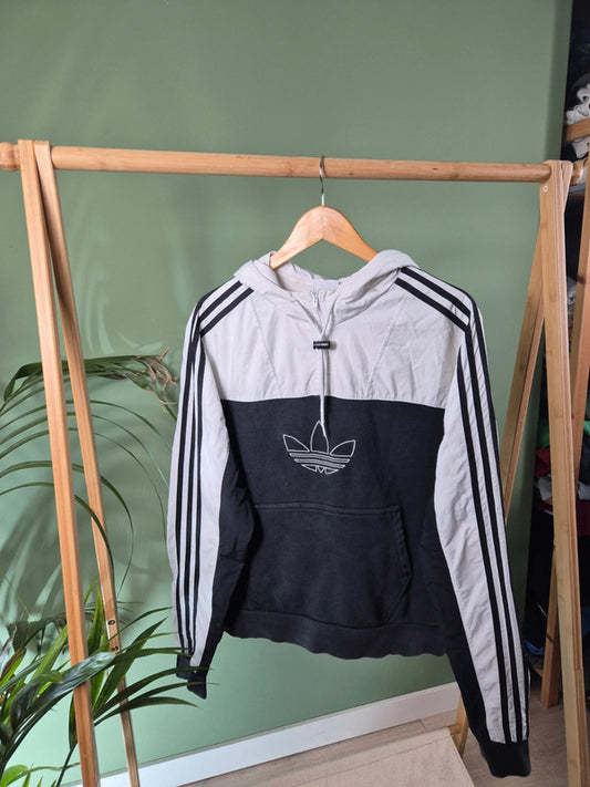 Adidas Quarter Zip Hoodie Heren | M