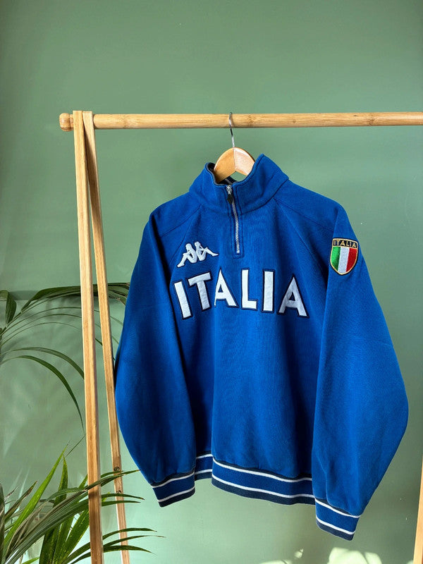 Kappa quarter zip sweater maat M