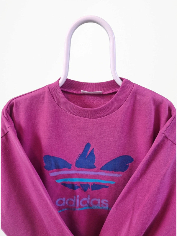 Adidas 80s logo sweater maat S
