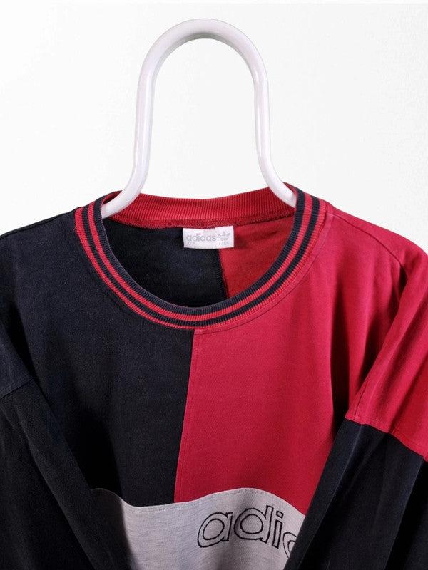 Vintage adidas 80s sweater maat L