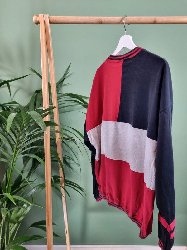 Vintage adidas 80s sweater maat L