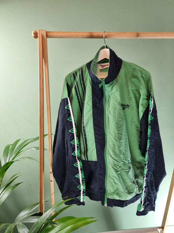 Vintage 90s Reebok jas maat L