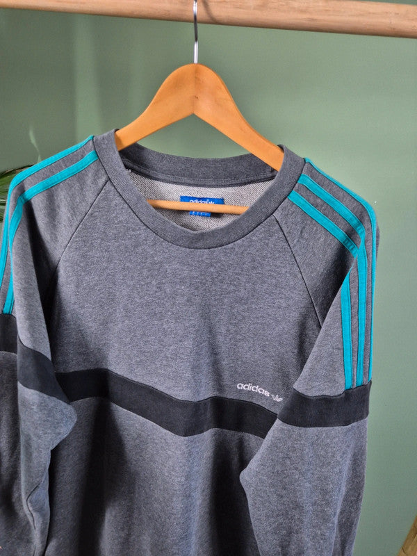 Vintage Adidas sweater maat XL