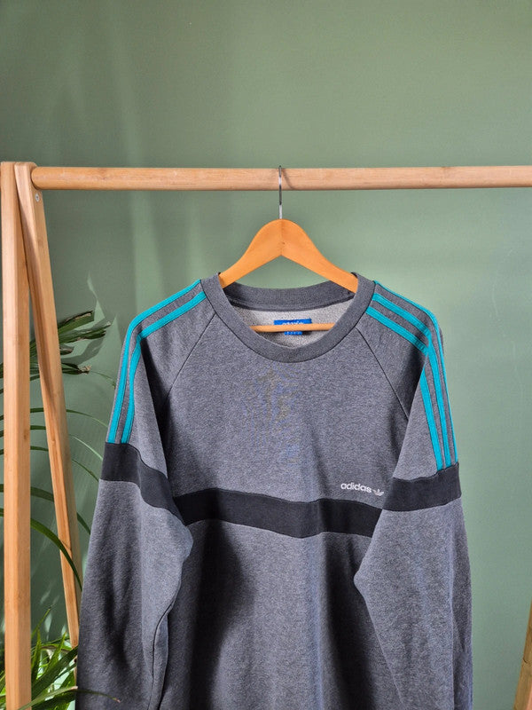 Vintage Adidas sweater maat XL