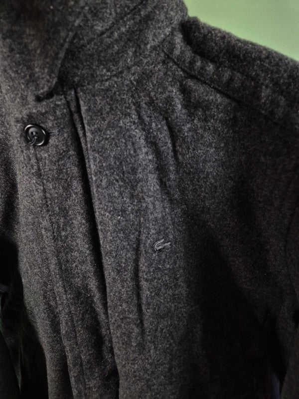 Vintage Lacoste winter wool jas maat L