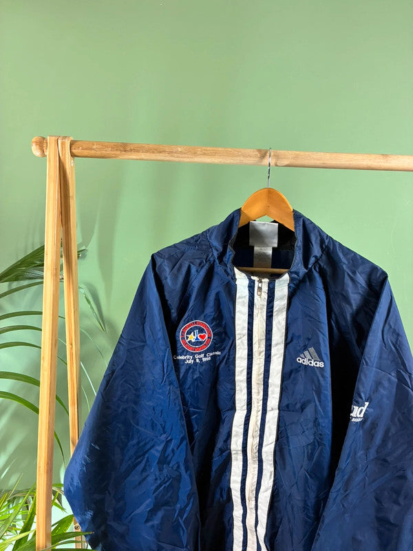 Vintage 90s Adidas Shell tussenjas maat XL