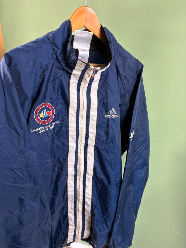Vintage 90s Adidas Shell tussenjas maat XL