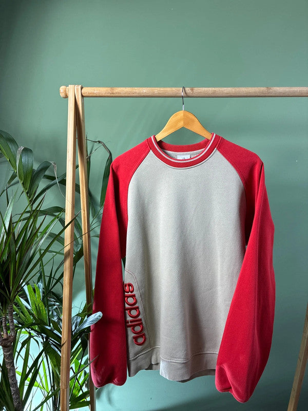Vintage Adidas sweater maat L