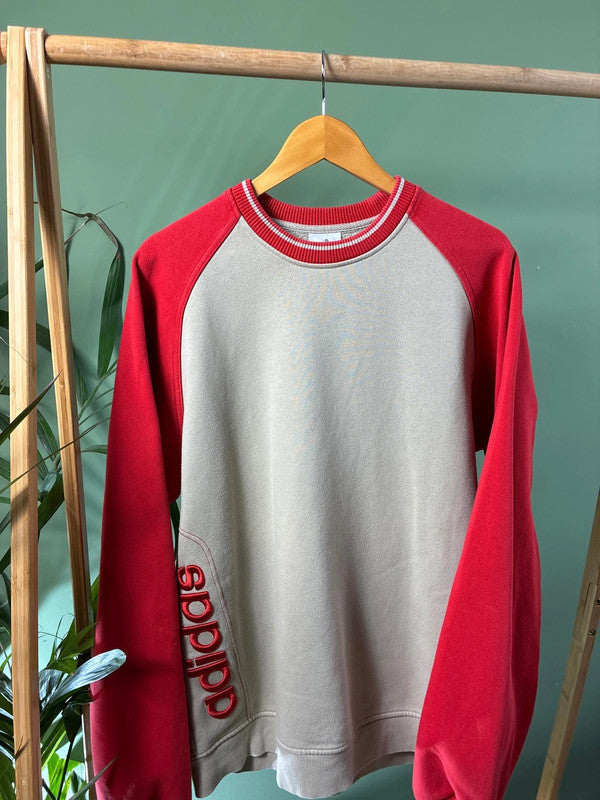 Vintage Adidas sweater maat L