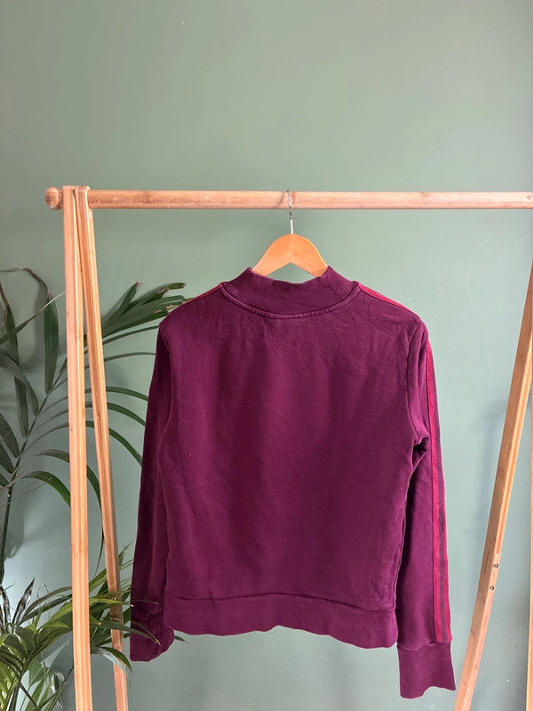 Vintage Adidas sweatshirt met col maat M