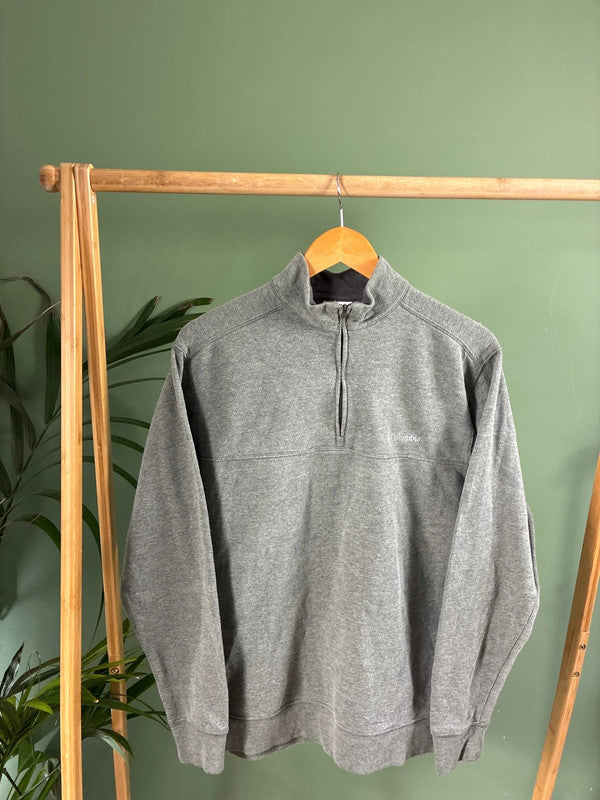 Vintage Columbia quarter zip sweater maat M