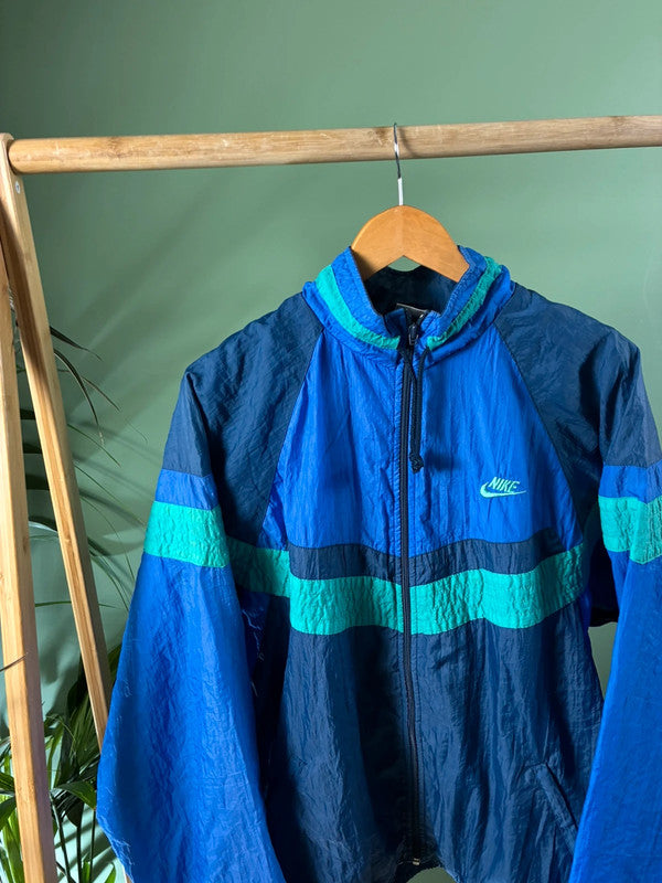 Vintage RARE 90s trackjacket maat L