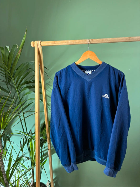 Vintage 90s Nike Chest Logo Sweater Heren | M