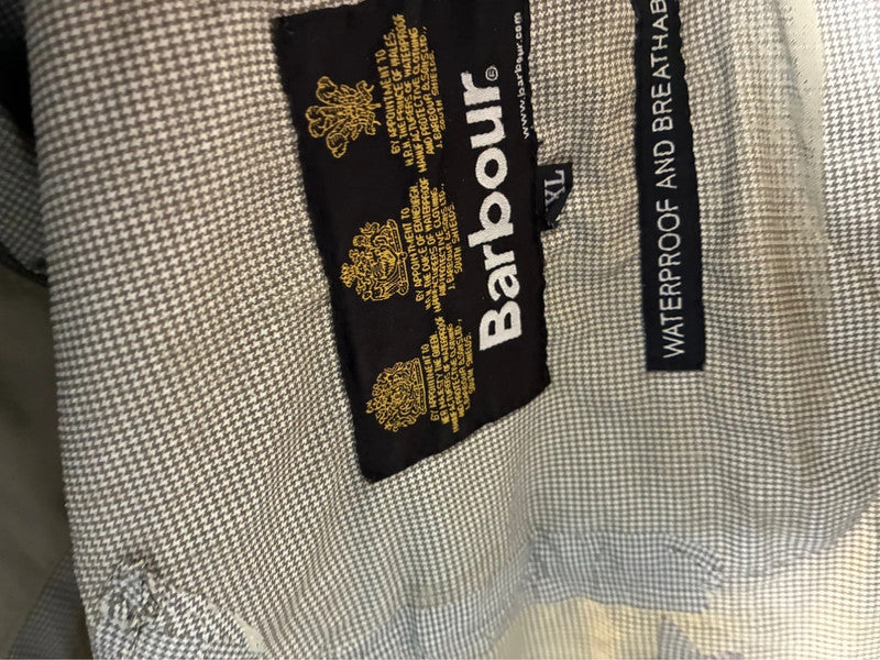 Vintage Barbour tussenjas maat XXL